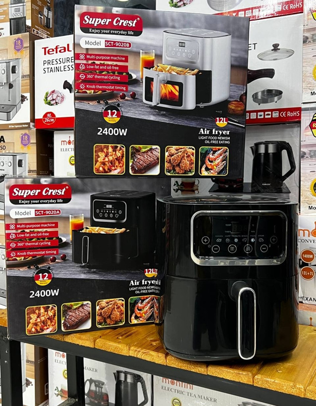 سرخ کن 12 لیتری سوپر کرست مدل SCT.9020A
